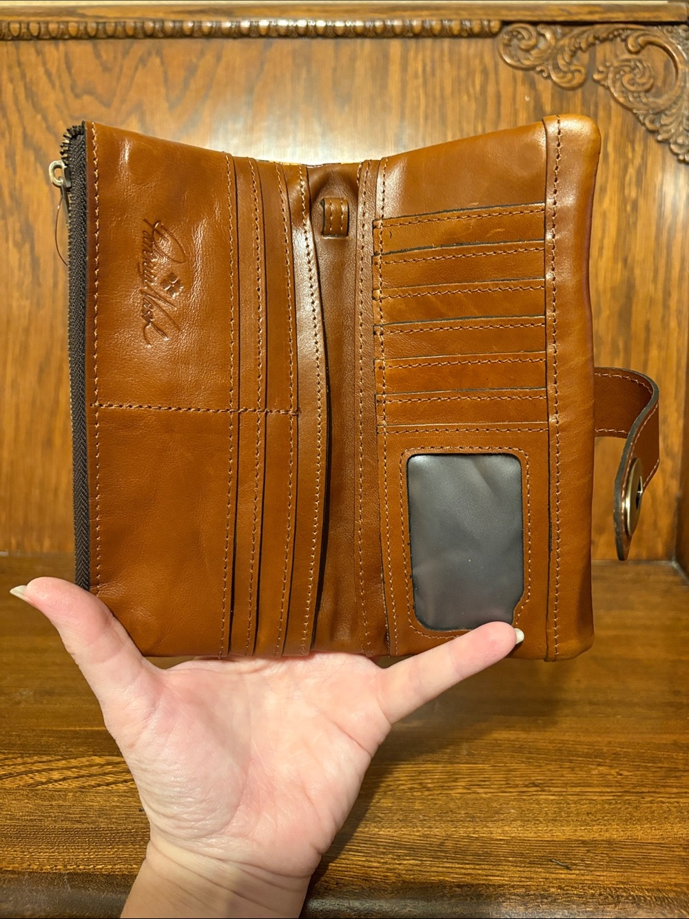 NWT-Patricia Nash-SET-Annesley Wallet/Wristlet & Scarf-Patricia’s Closet-$167 - Picture 5 of 14